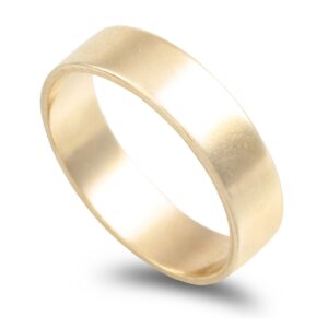 OAL0306 Aliança ouro amarelo anilha 5,0mm