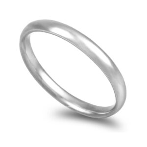 Aliança ouro branco Amêndoa  3,0mm