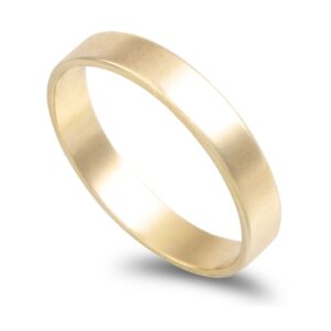 Aliança ouro amarelo anilha 3,5mm