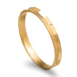 OAL0688 Aliança ouro amarelo - 2mm