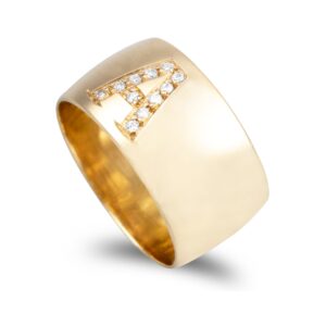 OAL1143 Aliança ouro amarelo Meia Cana Vistosa 12,0 mm