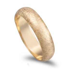 OAL1287 Aliança ouro rosa - 5mm